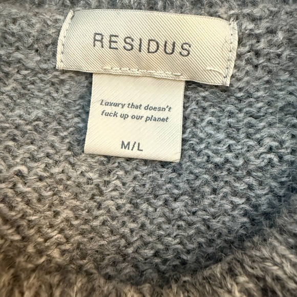 Residus Ire Mottled Grey Sweater - Picture 4 of 7